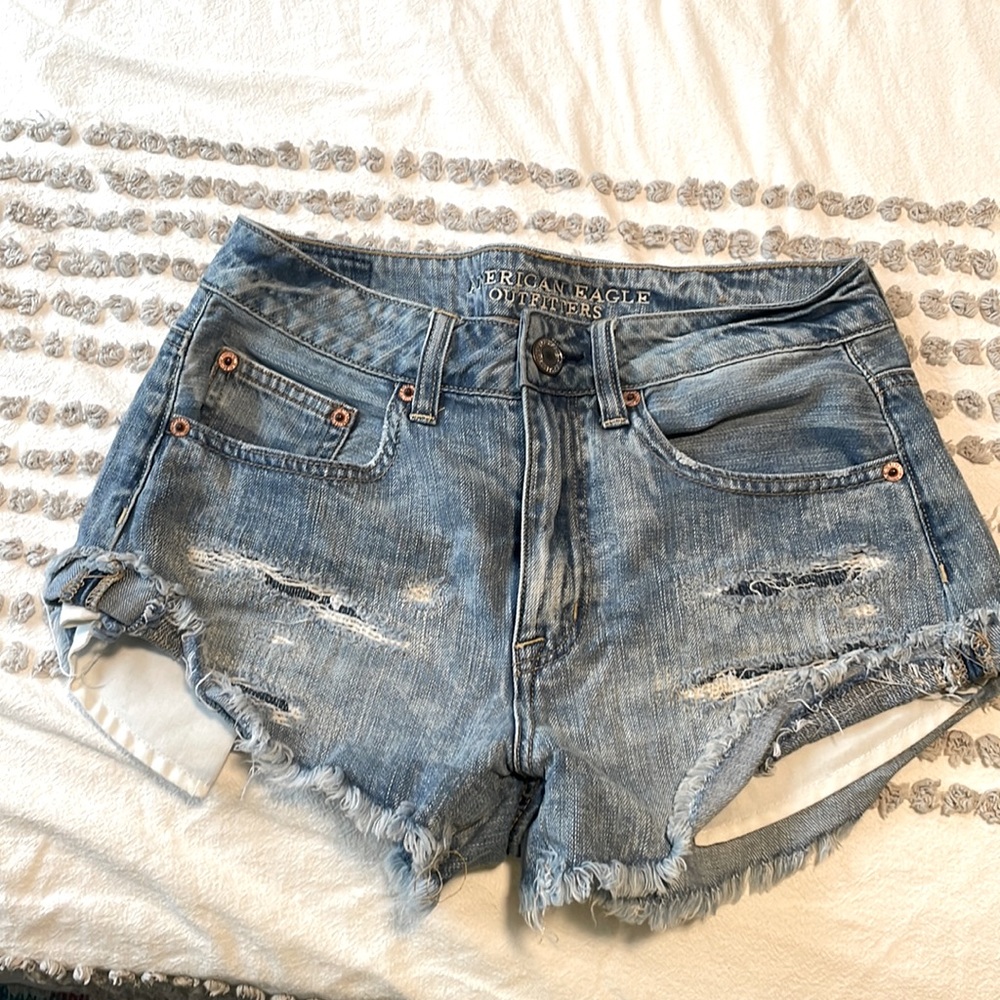 High waisted short shorts